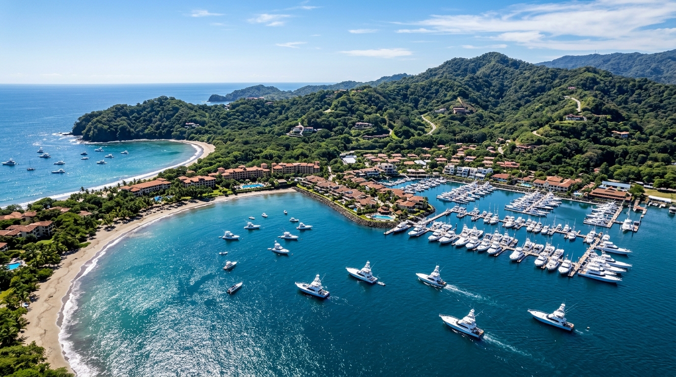 Costa Rica Pacific coastline